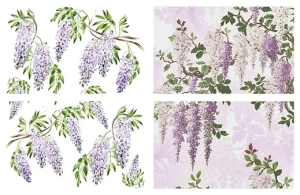 Transfer Dixie Belle Belles & Whistles Wisteria Spring Transfer