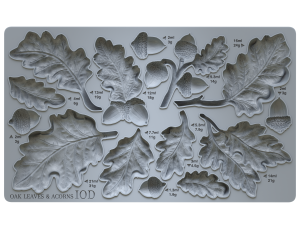 Forma silikonowa IOD Oak Leaves and Acorns mould 