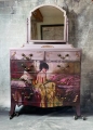 Papier decoupage kobieta