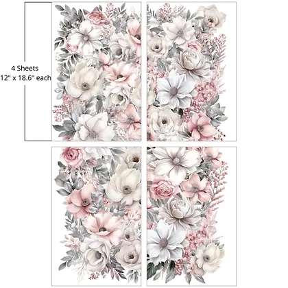 Soft Wintery Floral Large Transfer.webp