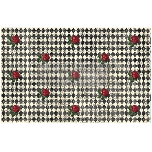 Papier Redesign - Decoupage Tissue Paper Queen's Court of Roses