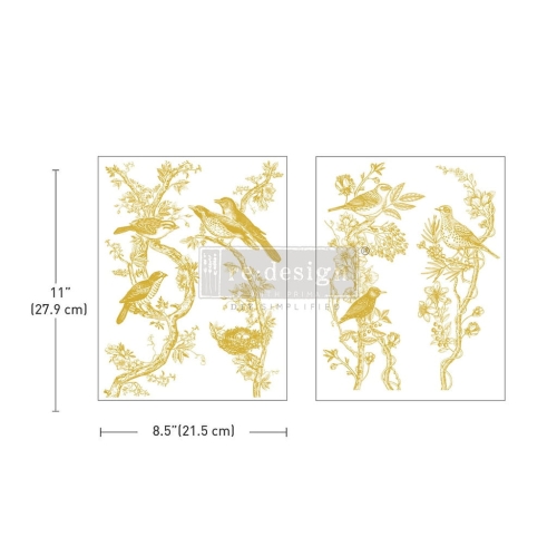 Middy Foil Transfers® Kacha  Transfer Golden Serenade