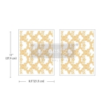 Transfer Kacha Foil Transfers® Kacha Golden Lacework
