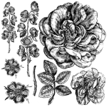 DECOR STEMPEL DUŻY IOD - Lady of Shalott - 2 szt SET