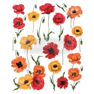 Redesign Decor Transfer Poppy Gardens maki