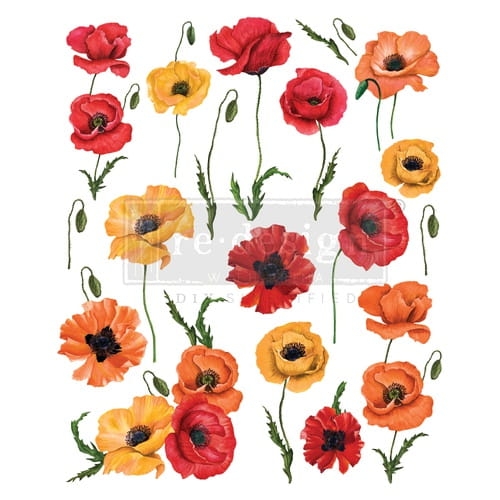[655350644802] Redesign Décor Transfers® - Poppy Gardens