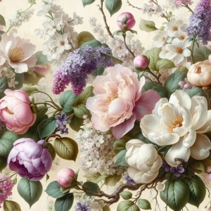 Papier decoupage - mint by michelle Spring Serenade A3