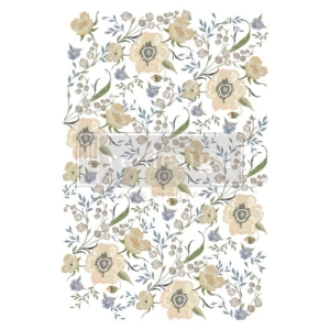 Goldenrod Florals Transfer 